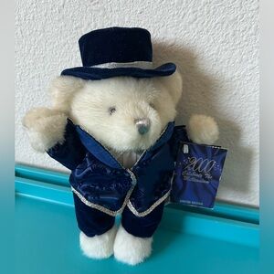 NWT 2000 Celebrate the Millennium Limited Edition Stuffed Bear Y2K Lee Capozzi
